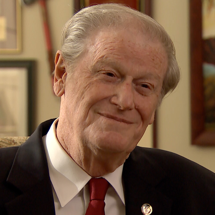 John Thrasher in his office at FSU