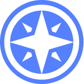 pbs passport compass rose logo